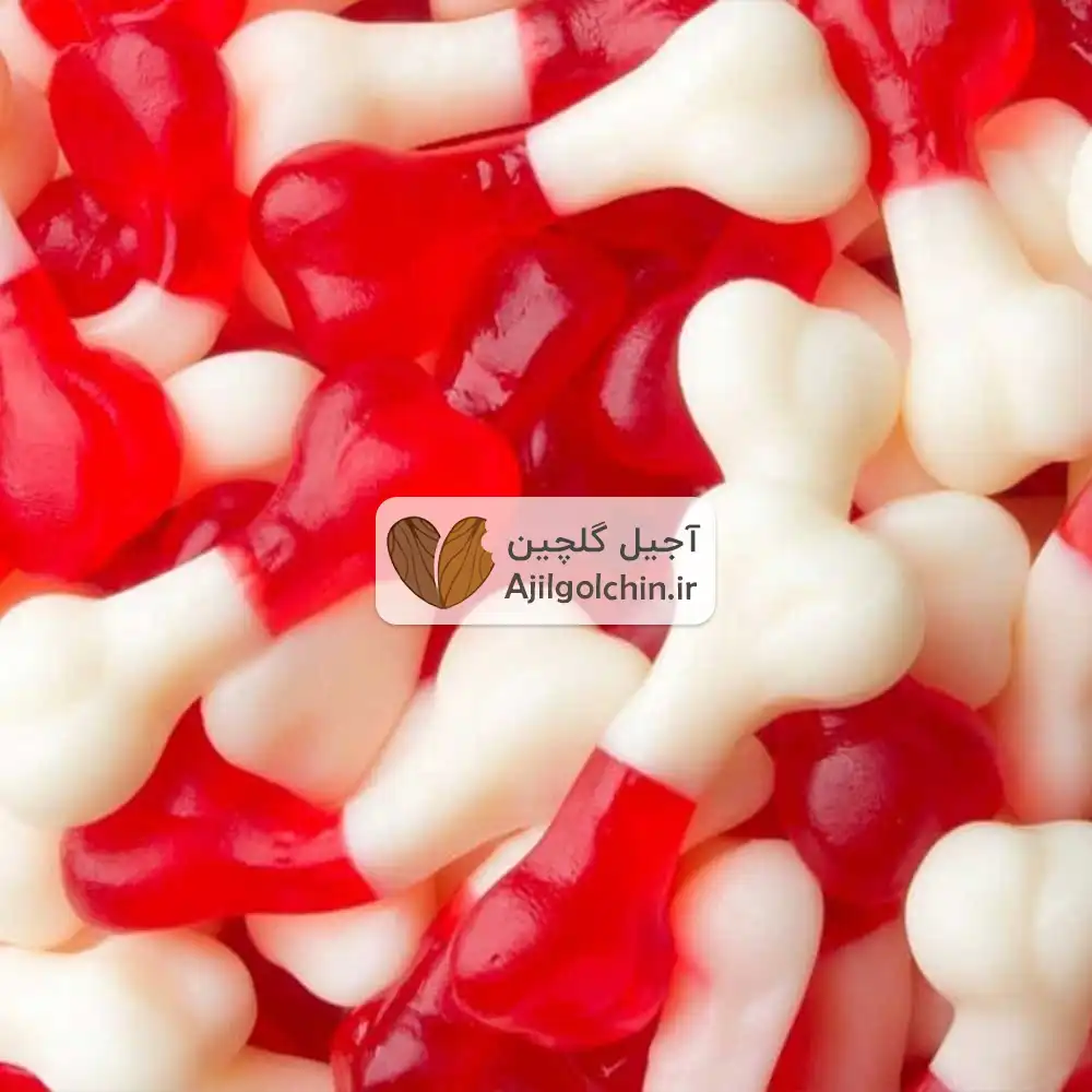 پاستیل طرح استخوانی آیدین