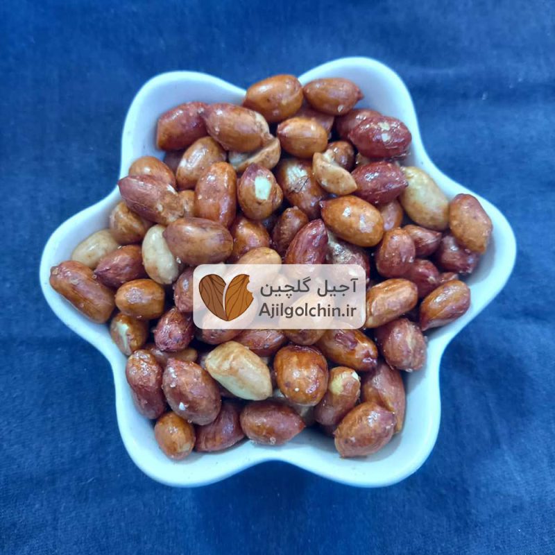 بادام زمینی بو داده