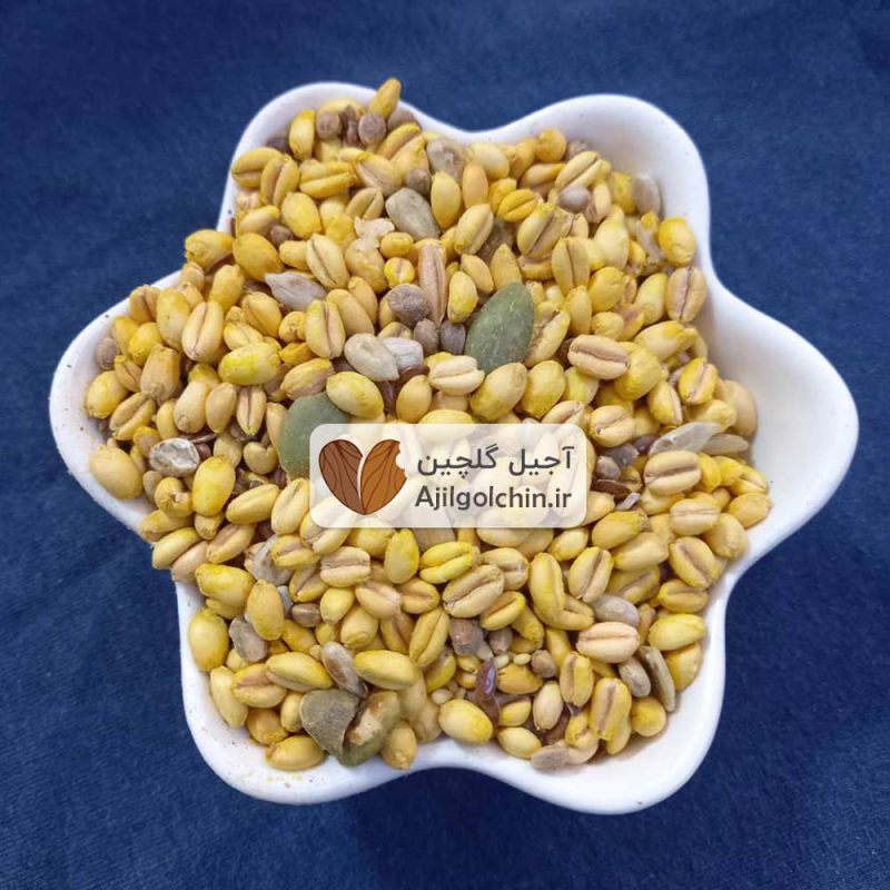 گندم و شاهدانه مخلوط