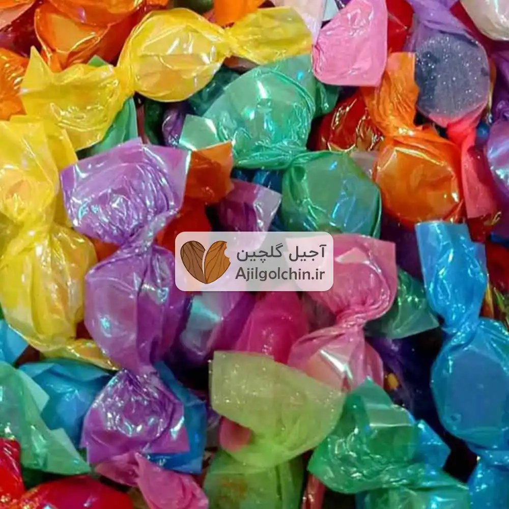 آبنبات ریز مینی کندی رنگی