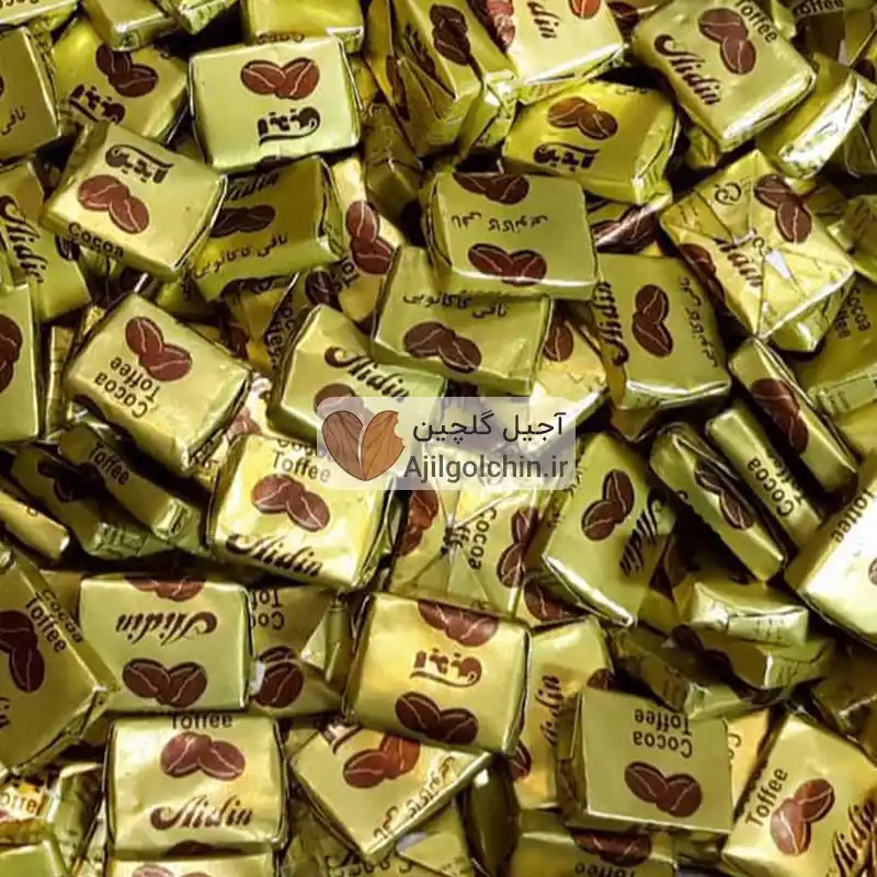 تافی چهارگوش کاکائویی آیدین کام