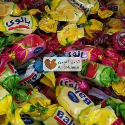 شکلات تافی میوه ای بالوی