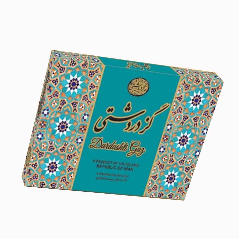 گز لقمه ای ۲۰ درصد پسته دردشتی