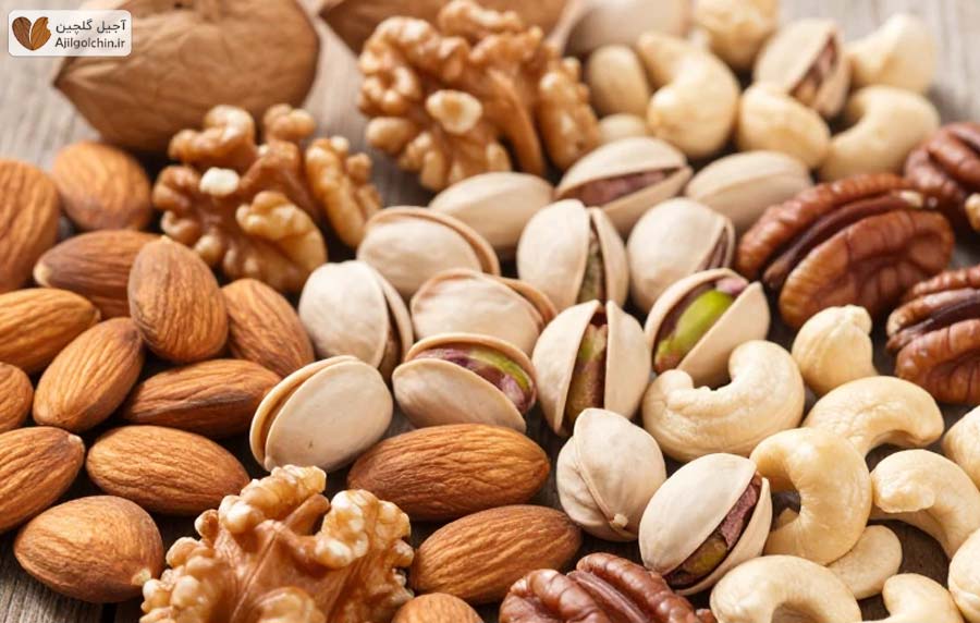 کدام مغزها بیشترین پتاسیم را دارد؟