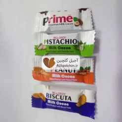 شکلات کاکائو با طعم مختلف آجیل بیلوردی