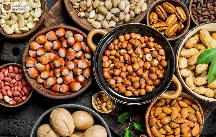 آجیل برای چشم