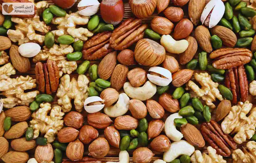 ترکیبات آجیل هفت مغز