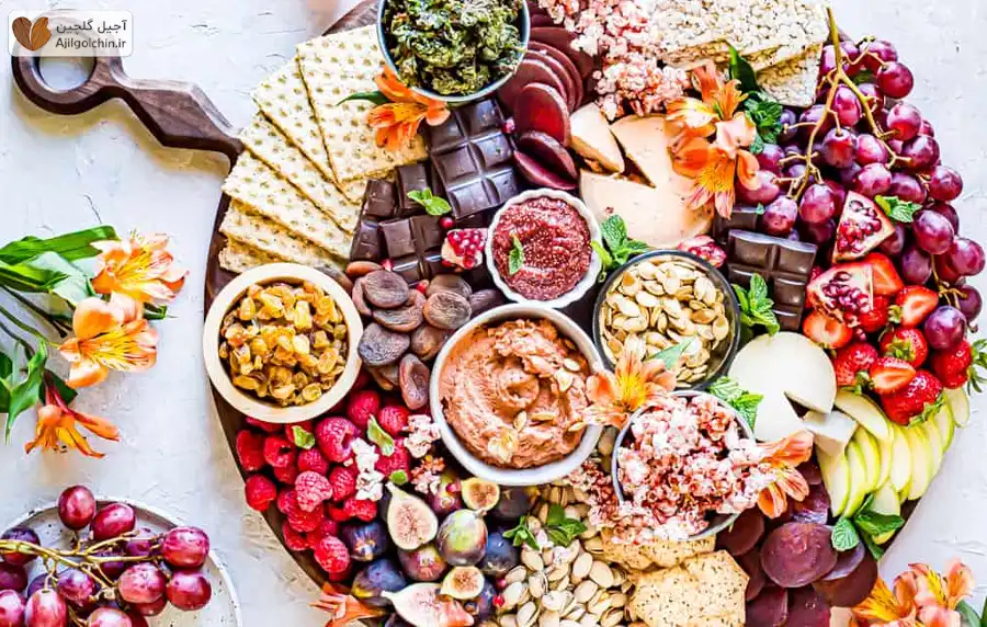 میان وعده پاییزی با آجیل