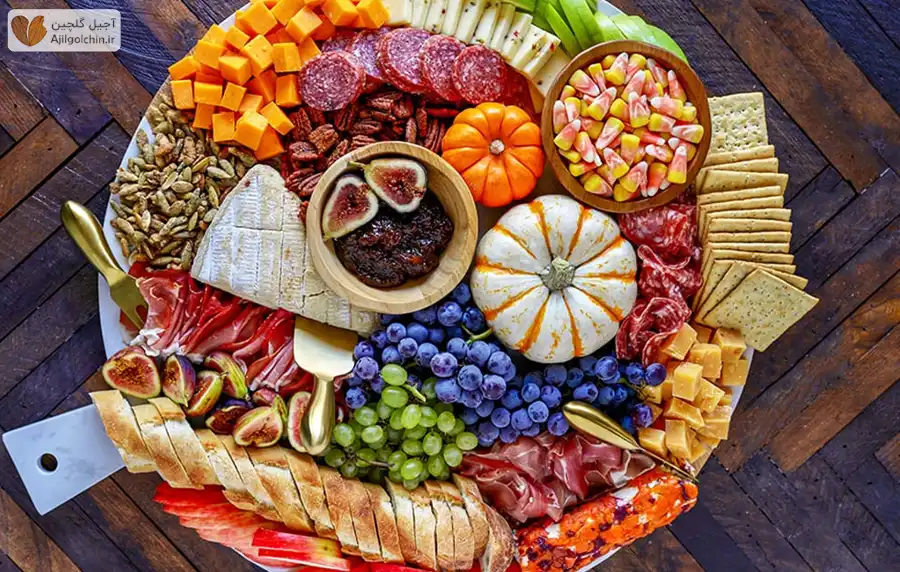 میان وعده پاییزی با آجیل